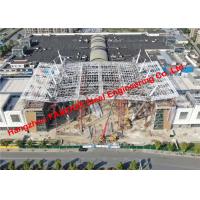 China Galvanized Commercial Steel Structural Pipe Truss Roof For Shopping Mall on sale