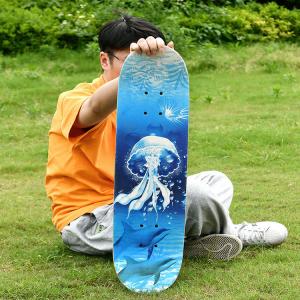 Carbon Steel Bearings Longboard Skateboard Wheels Heat Transfer Printing