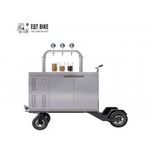 China V Brake 3 Taste Beer Bike Cart Li Battery Coffee Vendor Cart supplier