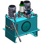 Motopropulsores hidráulicos da indústria de alta pressão de AC380V 4KW com 2 motores