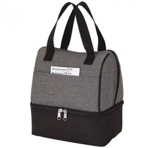 Custom Carry-On Two Compartment Portable Office Thermal Insulated Cooler Lunch Tote Bag