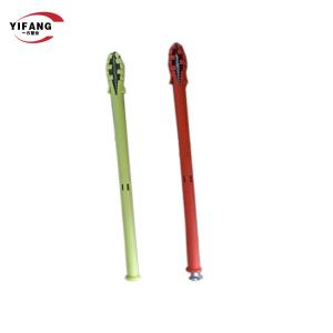 Red Hammer In Drywall Anchors , Plastic Screw Wall Plug Easy To Instal