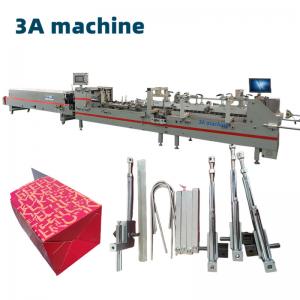 China SHH-800AG-2 Automatic Bottom Lock Folder Gluer for Lunch Box Video Outgoing-Inspection supplier