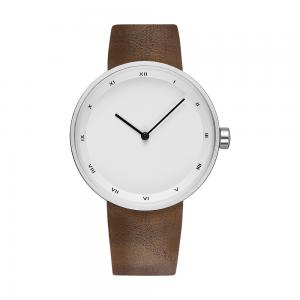 Seamless Strap Ultra Thin Quartz Watch Leather Watch For Men