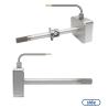 China FG7010 temperature and humidity sensor pipeline transmitter with high-temperature resistant wall mounted threaded metal casing wholesale
