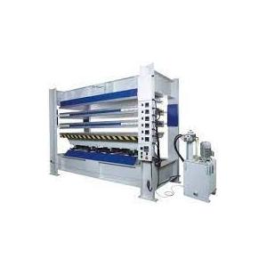 PLC Control Plywood Press Machine 7.5KW Hydraulic Hot Press Machine For Plywood