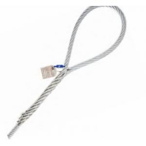 Fibre Core Hand Spliced Wire Rope Sling Assembly Galvanized Steel Material