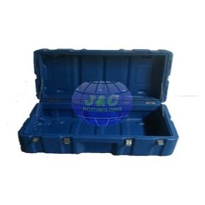 China Plastic Military Roto Molded Cases With Eva Foam Inserted By Aluminum Rotomolded Molds supplier