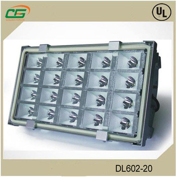 China IP66 Waterproof a luz 120° do dossel do diodo emissor de luz do posto de gasolina 100w, projector do diodo emissor de luz da C.A. 240V supplier