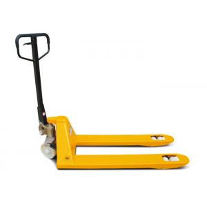 Strength Alloy Steel Hand Pallet Truck Hydraulic Type For Warehouse Use