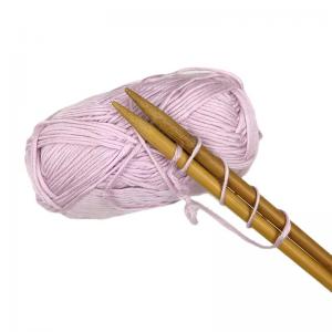 China Free sample soft touching anti-pilling 40% silk 60% bamboo 7.2NM  bamboo yarn supplier