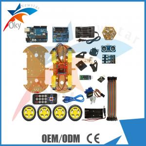 China Ultrasonic Module Remote Control Robot Car for Arduino Starters supplier