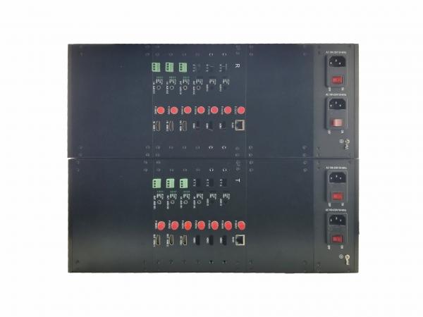 4U rack Full HD lossless 1080P/60Hz HDMI with RS232 audio to Fiber Optic