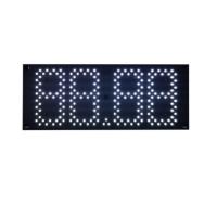 China 25mm Thick Waterproof Petrol Station Sign Board Pylon Price Led Gas Station Signs on sale