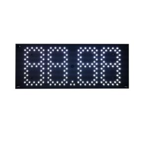 25mm Thick Waterproof Petrol Station Sign Board Pylon Price Led Gas Station Signs