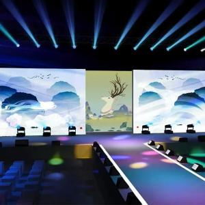 China Mobile Led Advertisement Display Screen Backdrop Stage Led Video Wall Screen supplier