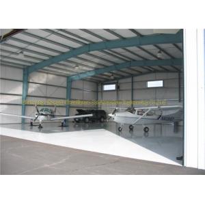 GB JIS Steel Airplane Hangars Prefab Aircraft Hangars Q235B Q345B