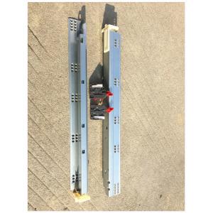 China Dtc 533 Undermount Soft Close Drawer Slides Metal Steel Material Adjustable Handles supplier