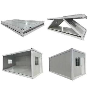 China Mobile Modular Folding House with Wind Proof Advantage and Fiber Cement Board Floor supplier