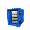 China Gray Pizza Gastronorm Containers Carrier Transport Box Insulated Food Delivery Box wholesale