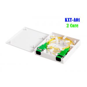 Indoor dustproof Flame Retardant Fiber Optic Distribution Box Multi Functional FTTH 86 ABS