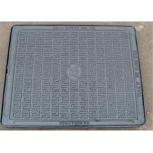 OEM Cast Iron Manhole Drain Cover Corrosion Resistance For Sidewalk / Airport