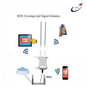Coverage 2.4g base station grey wifi omni fiberglass antenna outdoor roof  wifi signal monitoring system wireless