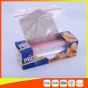 China PE Transparent Plastic Snack Bags With Zipper , Reusable Snack And Sandwich Bags wholesale