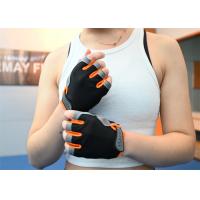 China Polyester Neoprene Gym Gloves Women Black S M L Cycling Gloves on sale