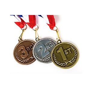 China Blank Zinc Alloy Marathon Running Sports Gold Medals Custom Metal Award Medals wholesale