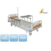 China Aluminum Guardrail Hospital Furniture Medical Hospital Beds Manual 3 Crank Bed (ALS-M310) on sale