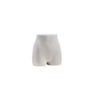 Velvet Linen Half Body Mannequin Erect Posture For Women Underwear