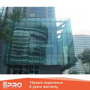 China Heatproof Structural Glazing Curtain Wall , Thermal Break Spider Curtain Wall supplier