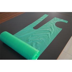 China Colored Disposable Medical Aprons On The Roll , Green Disposable Aprons Anti Dust wholesale