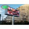 China Beautiful frame 1R1G1B Pitch 6mm Full Color Led Billboard with column beside road wholesale