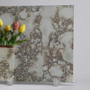 China Antique Mirrored Glass Sheets Custom Cut  Double Paint  4mm-8mm supplier