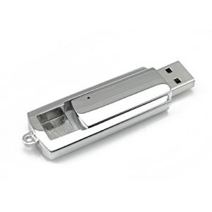 Custom Logo Metal Slide USB Flash Drive With Fast Write And Read Speed