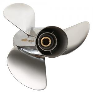 2 / 4 Strock Stainless Steel Boat Propeller For Yamaha Engine 60-115 Hp