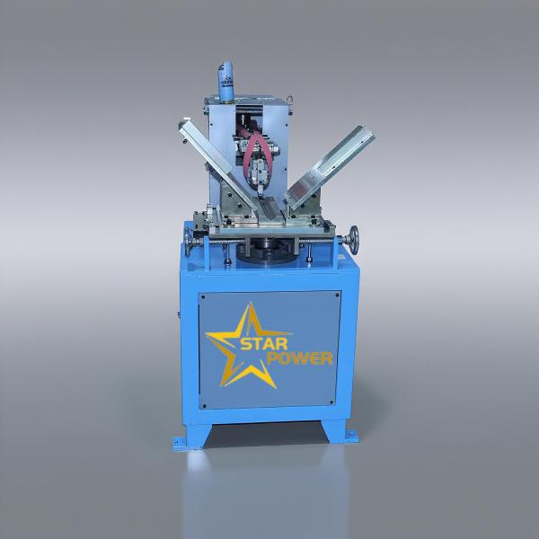 Industrial Vertical Seam Grinding Machine with Hydraulic Lock 2.3KW Power and 380V Voltage for Precision Grinding