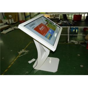 China 55 Touch Screen Monitor Totem Display , Digital Signage Kiosk SD Card Or USB Port supplier