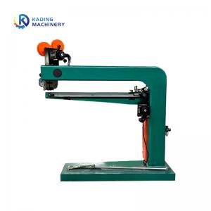 China Manual Type Corrugated Box Stitching Machine Box Stapler Machine Single Servo For Carton Box Packing supplier