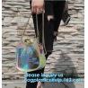 adjustable shoulder strap women nylon pvc tote bag, Summer Beach Clear PVC
