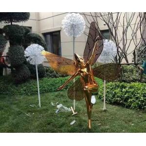 SS Lawn Garden Sculptures And Statues Modern Golden Varnished