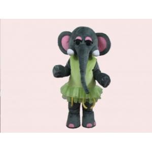 China elephants mascot party cartoon costume for party use wholesale