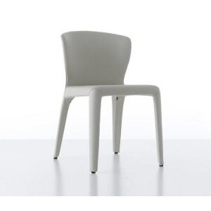 Hola chair Modern simple armrest dining chair high endorsement chair designer high-end full leather negotiation chair