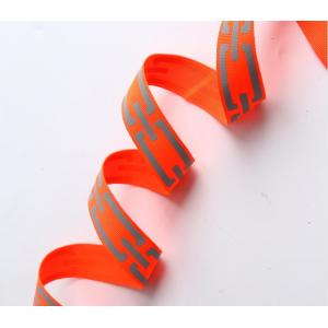 Double Sided Intercolored Reflective Silk Webbing Custom Printed Nylon Belt Webbing Strap