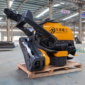 China New logging equipment forest logging machine with free segment cutting forestry harvesting head