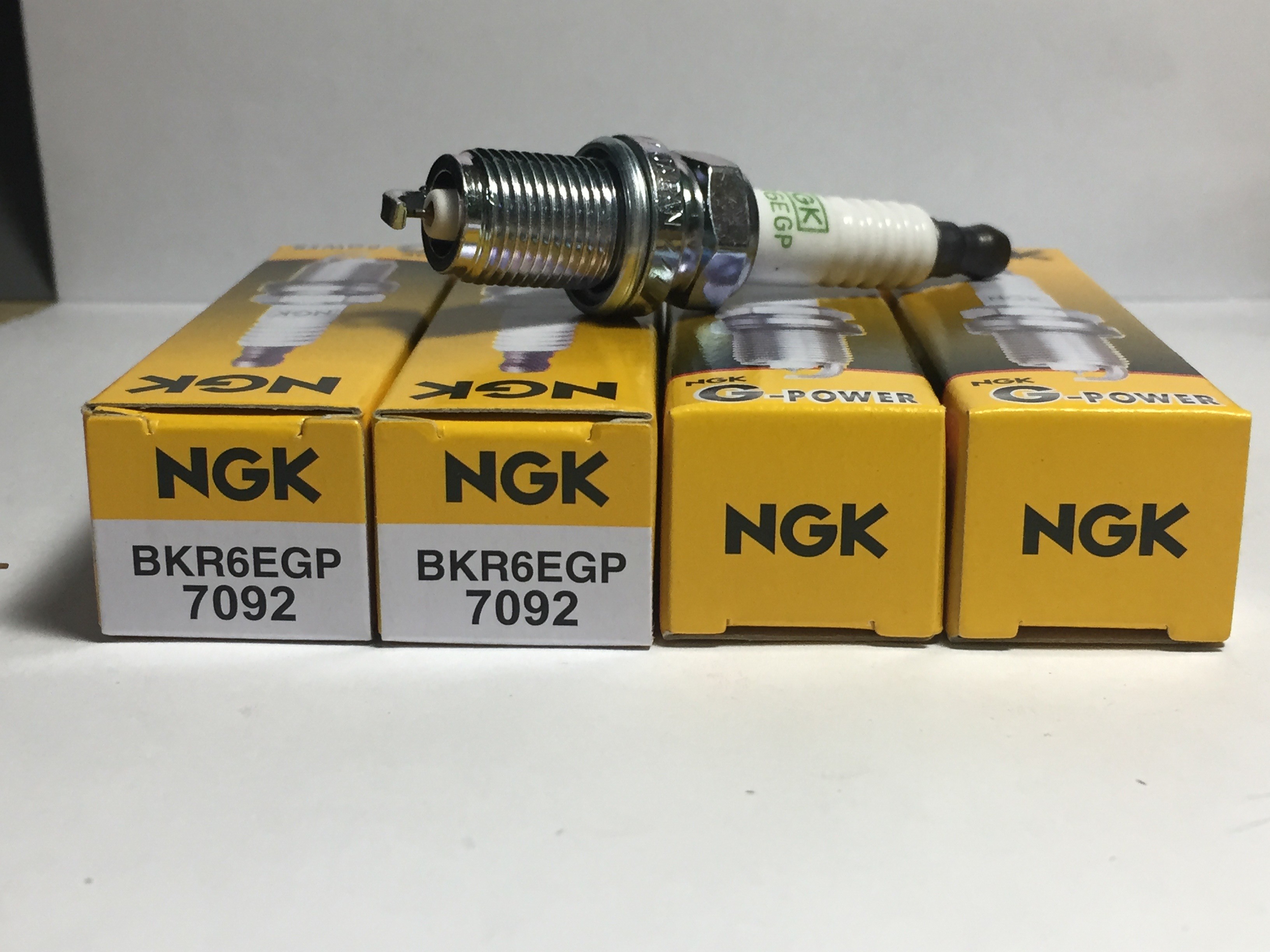 NGK 7092 G-Power Platinum Alloy Spark Plugs BKR6EGP 6 PCS *NEW* by NGK