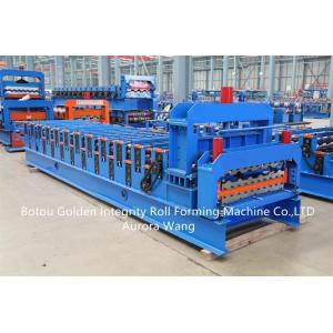 Customized Double Rib Layer Trapezoidal Sheet And Corrugated Tile Roof Roll Forming Machine