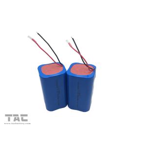 Lithium Ion Rechargeable Battery  Pack 18650  7.4V 4400mAh For Power Supply